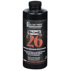 Alliant Reloder 26 Smokeless Magnum Rifle Powder (1 Lb Or 8 Lbs)