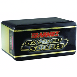Barnes .224 / 22 45 Grain Banded Solid Boat Tail Bullet (50 Ct.)