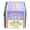Barnes .284 / 7mm 120 Grain Tipped Triple-Shock X Boat Tail Bullet (50 Ct.)