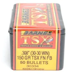 Barnes .308 / 30 150 Grain Triple-Shock X (50 Ct.)