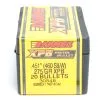 Barnes .451 / 460 S&W 275 Grain X Pistol Bullet (20 Ct.)