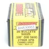 Barnes .500 / 50 275 Grain X Pistol Bullet (20 Ct.)