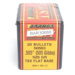 Barnes .505 / 505 Gibbs 525 Grain Triple-Shock X (20 Ct.)