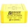Berger .224 / 22 82 Grain Long Range Boat Tail Target (100 Ct.)