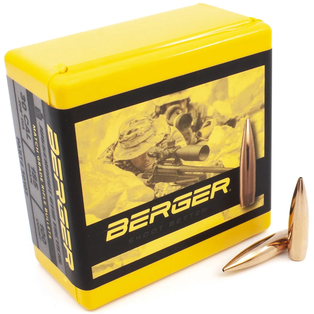 Berger .308 / 30 185 Grain Juggernaut Open Tip Match Tactical (100 Ct.)