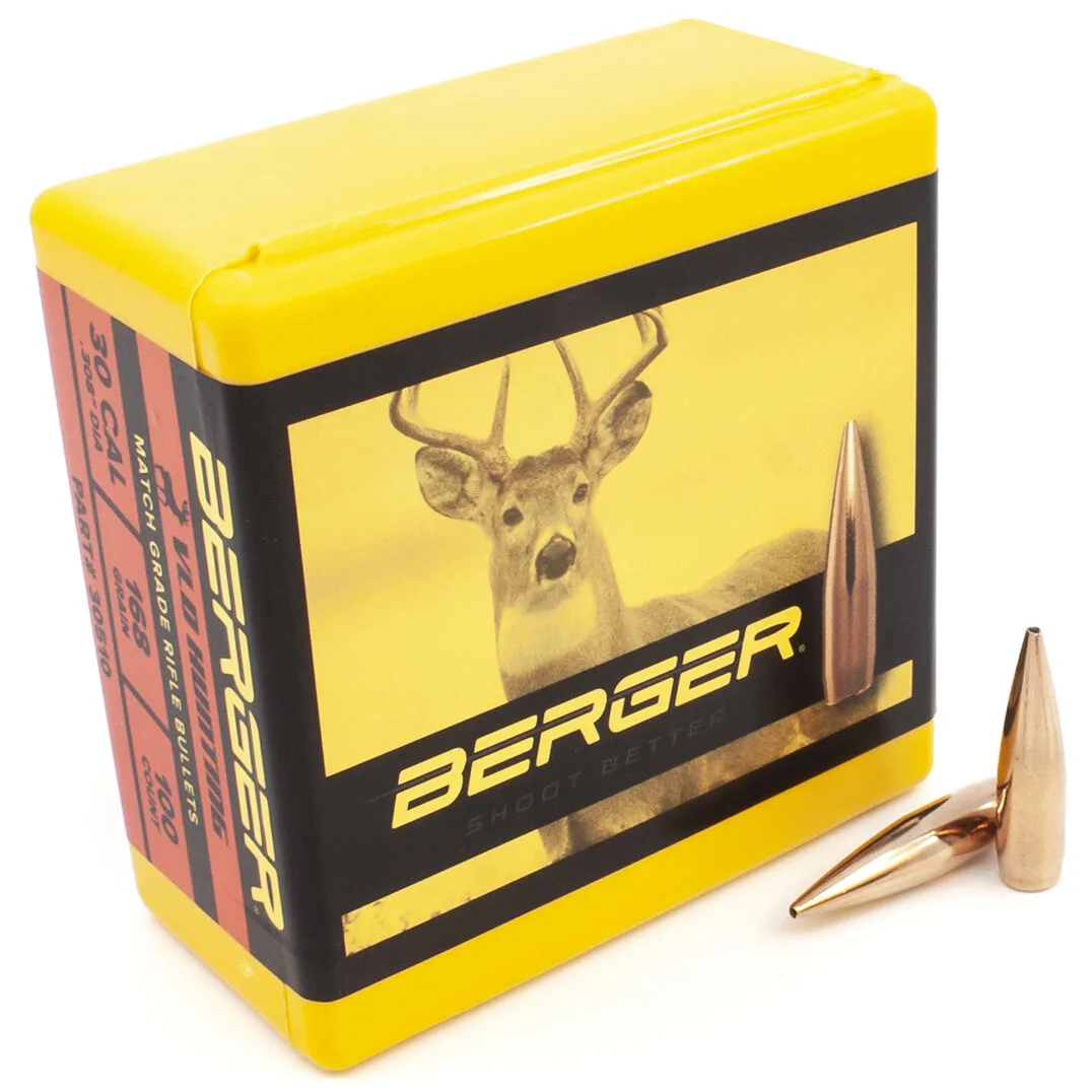 Berger .308 / 30 168 Grain Hunting Very Low Drag (100 Ct.)
