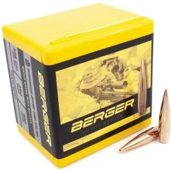 Berger .338 / 338 250 Grain Hybrid Open Tip Match Tactical (100 Ct.)