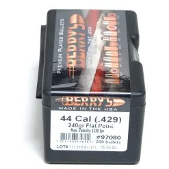 Berrys .429 / 40-44 240 Grain Flat Point (200)