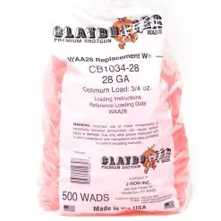 Claybuster 28 Ga Winchester AA 28 Shotshell Wads (500)