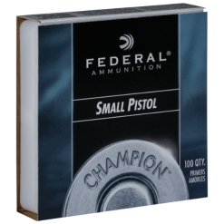 Federal #100 Small Pistol Primers (1000 Ct Box)