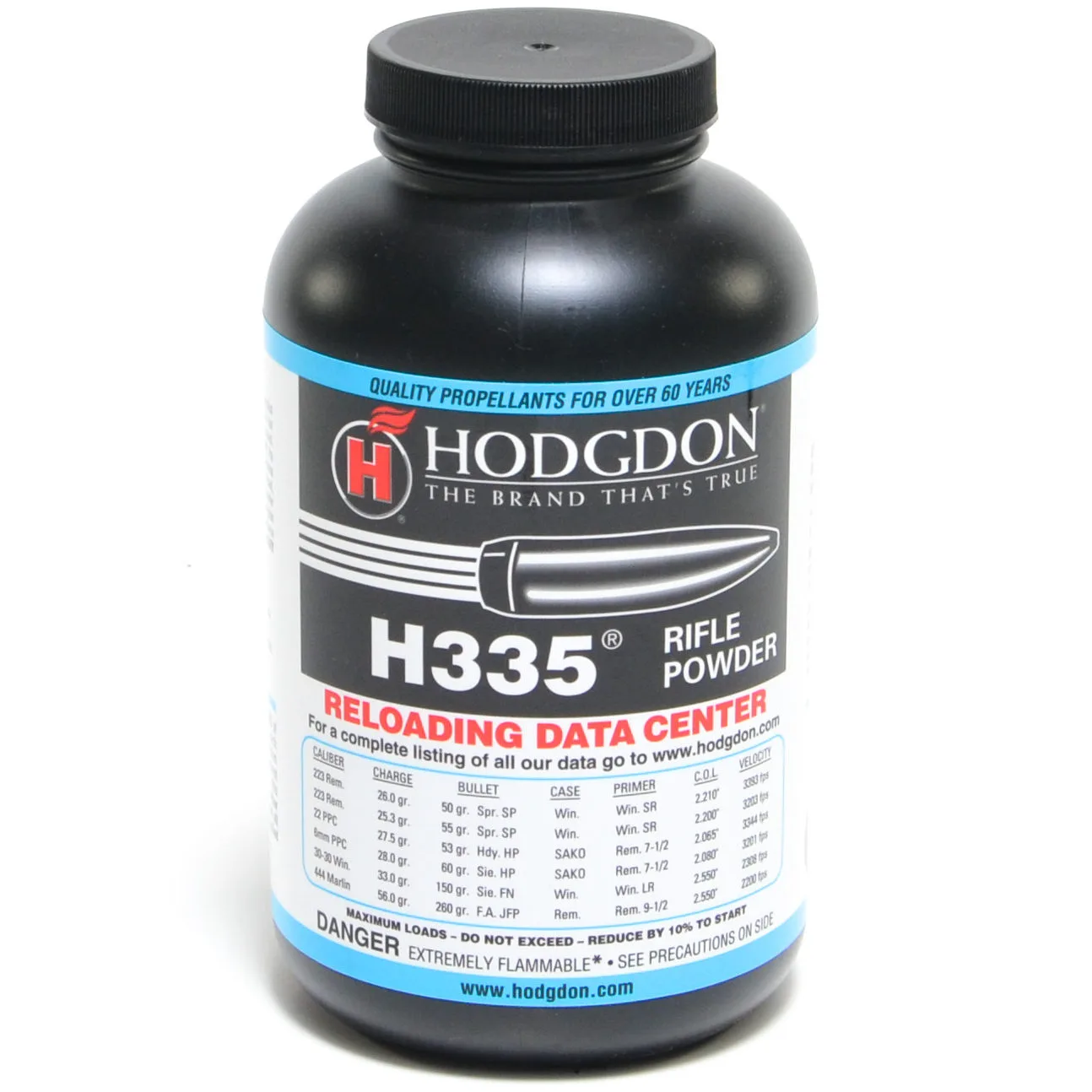Hodgdon H335 Smokeless Rifle Powder (1 Lb Or 8 Lbs)