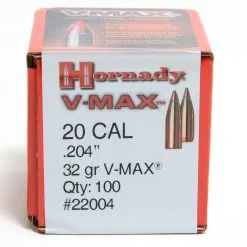 Hornady .204 / 20 32 Grain V-Max (100 Ct.)