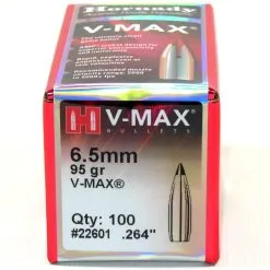 Hornady .264 / 6.5mm 95 Grain V-Max (100 Ct.)