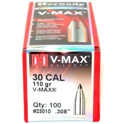 Hornady .308 / 30 110 Grain V-Max (100 Ct.)