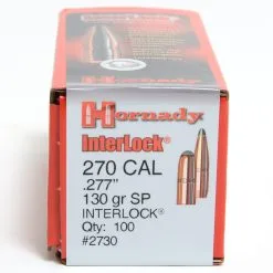 Hornady .277 / 6.8mm 130 Grain Soft Point (100 Ct.)