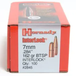 Hornady .284 / 7mm 162 Grain Soft Point Boat Tail (100 Ct.)