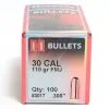 Hornady .308 / 30 110 Grain Full Metal Jacket (100 Ct.)