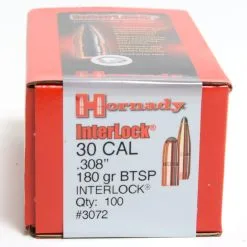 Hornady .308 / 30 180 Grain Soft Point Boat Tail (100 Ct.)