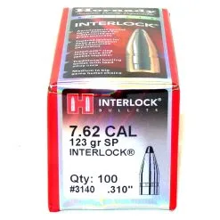 Hornady .310 / 7.62 123 Grain Soft Point (100 Ct.)