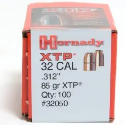 Hornady .312 / 32 85 Grain Hollow Point/XTP (eXtreme Terminal Performance) (100 Ct.)