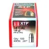 Hornady .357 / 38 158 Grain Flat Point/XTP (eXtreme Terminal Performance) (100 Ct.)