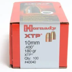 Hornady .400 / 40-10mm 180 Grain XTP Hollow Point (eXtreme Terminal Performance) (100 Ct.)