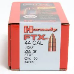 Hornady .430 / 44 265 Grain FTX (Flex Tip) (50 Ct.)