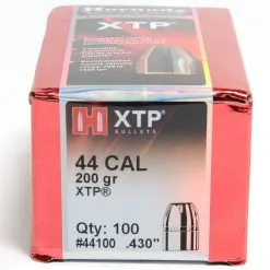 Hornady .430 / 44 200 Grain XTP Hollow Point (eXtreme Terminal Performance) (100 Ct.)