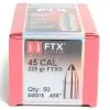 Hornady .458 / 45 325 Grain FTX (Flex Tip) (50 Ct.)