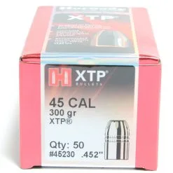 Hornady .452 / 45 300 Grain XTP Hollow Point (eXtreme Terminal Performance) (50 Ct.)