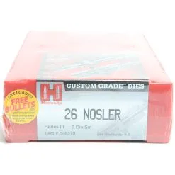 Hornady Dieset 2 26 Nosler (.264) 5/Cs