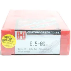 Hornady Dieset 2 6.5-06 (.264)