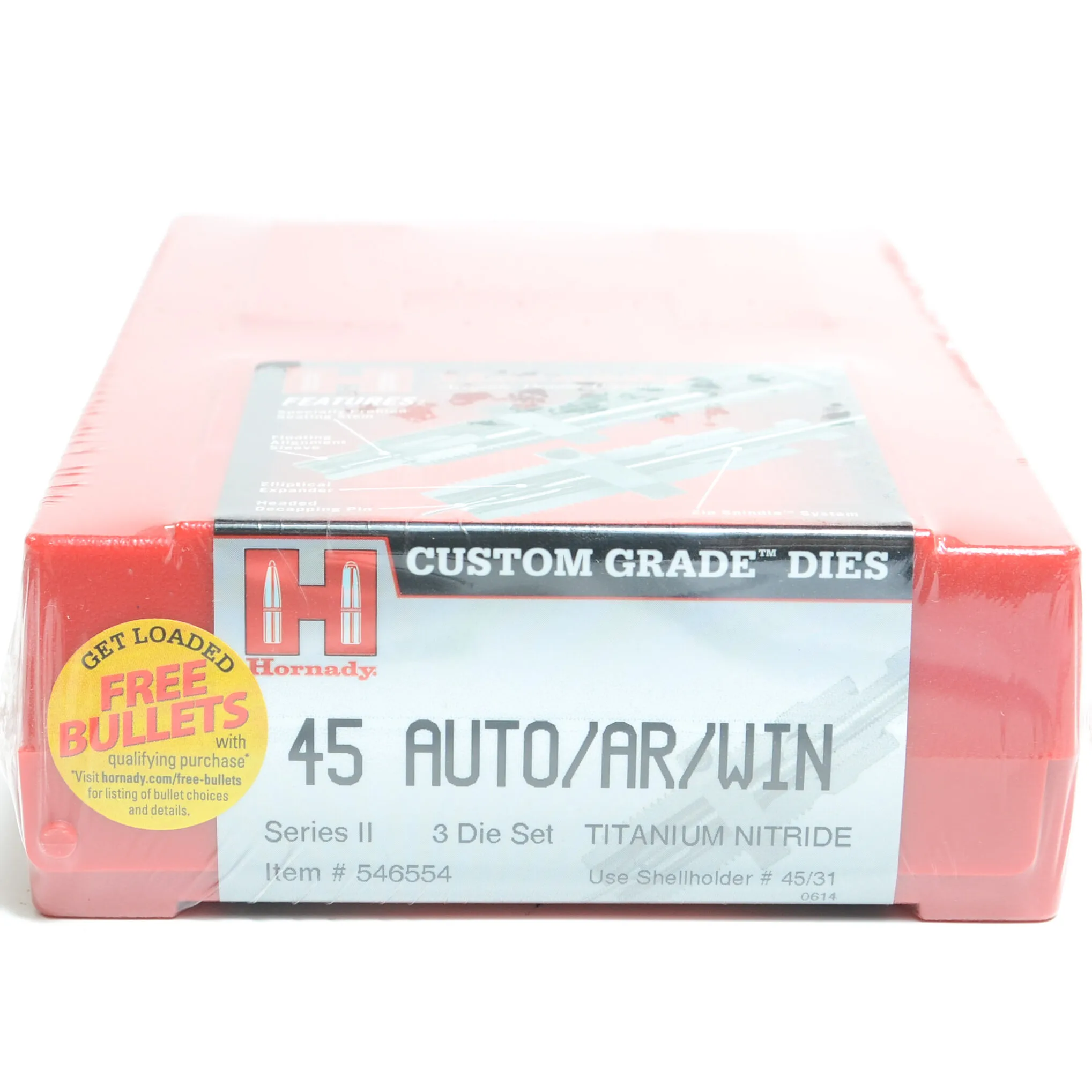 Hornady Dieset 3 45 Auto/Ar/Win Magnum (.451)