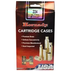 Hornady Brass Unprimed 224 Valkyrie (50)