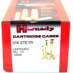 Hornady Brass Unprimed 376 Steyr (50)