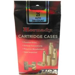 Hornady Brass Unprimed 25 Auto (200)