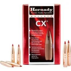 Hornady .243 / 6mm 90 Grain CX (Copper Alloy EXpanding) (50 Ct.) 1-8"