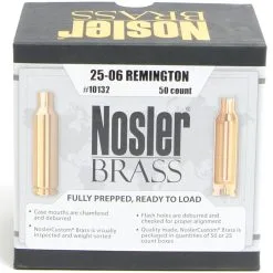 Nosler Unprimed Brass 25-06 Remington (50)