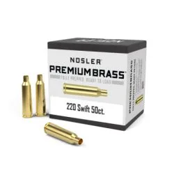 Nosler Unprimed Brass 220 Swift (50)