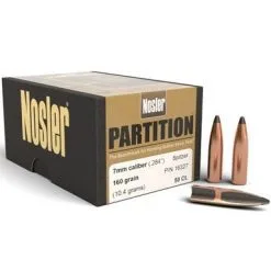 Nosler .284 / 7mm 160 Grain Spitzer Partition (50 Ct.)