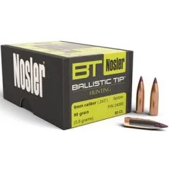 Nosler .243 / 6mm 90 Grain Spitzer Boat Tail (50 Ct.)