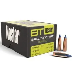 Nosler .257 / 257 100 Grain Spitzer Boat Tail (50 Ct.)