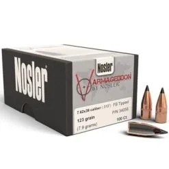 Nosler .310 123 Grain Flat Base Tipped (100 )