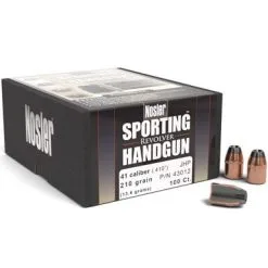Nosler .410 / 41 210 Grain Jacketed Hollow Point (100 Ct.)