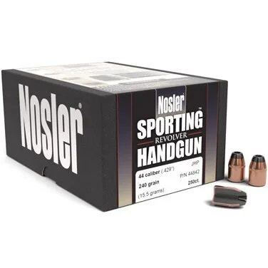 Nosler .429 / 44 240 Grain Jacketed Hollow Point (250 Ct.)