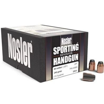 Nosler .429 / 44-40 240 Grain Jacketed Soft Point (250 Ct.)
