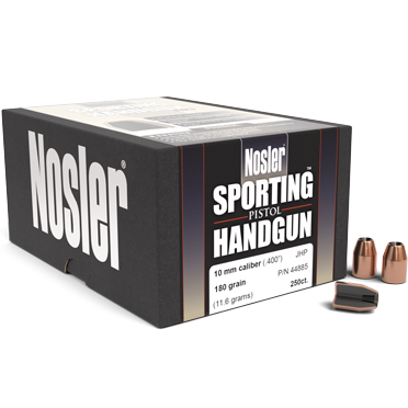 Nosler .400 / 40 180 Grain Jacketed Hollow Point (250 Ct.)