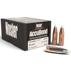 Nosler .375 / 36 300 Grain Spitzer Point Accubond (50 Ct.)