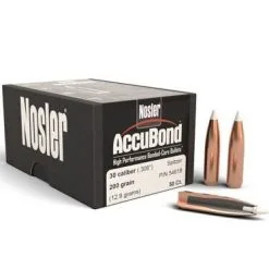 Nosler .308 / 30 200 Grain Spitzer Point Accubond (50 Ct.)