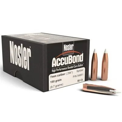 Nosler .284 / 7mm 150 Grain Accubond (50 Ct.)
